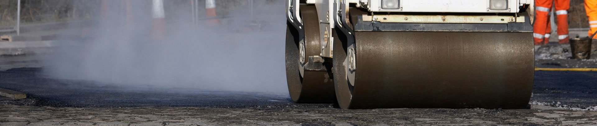 This is what tarmac driveways Glasgow look like while in the process of being completed. 